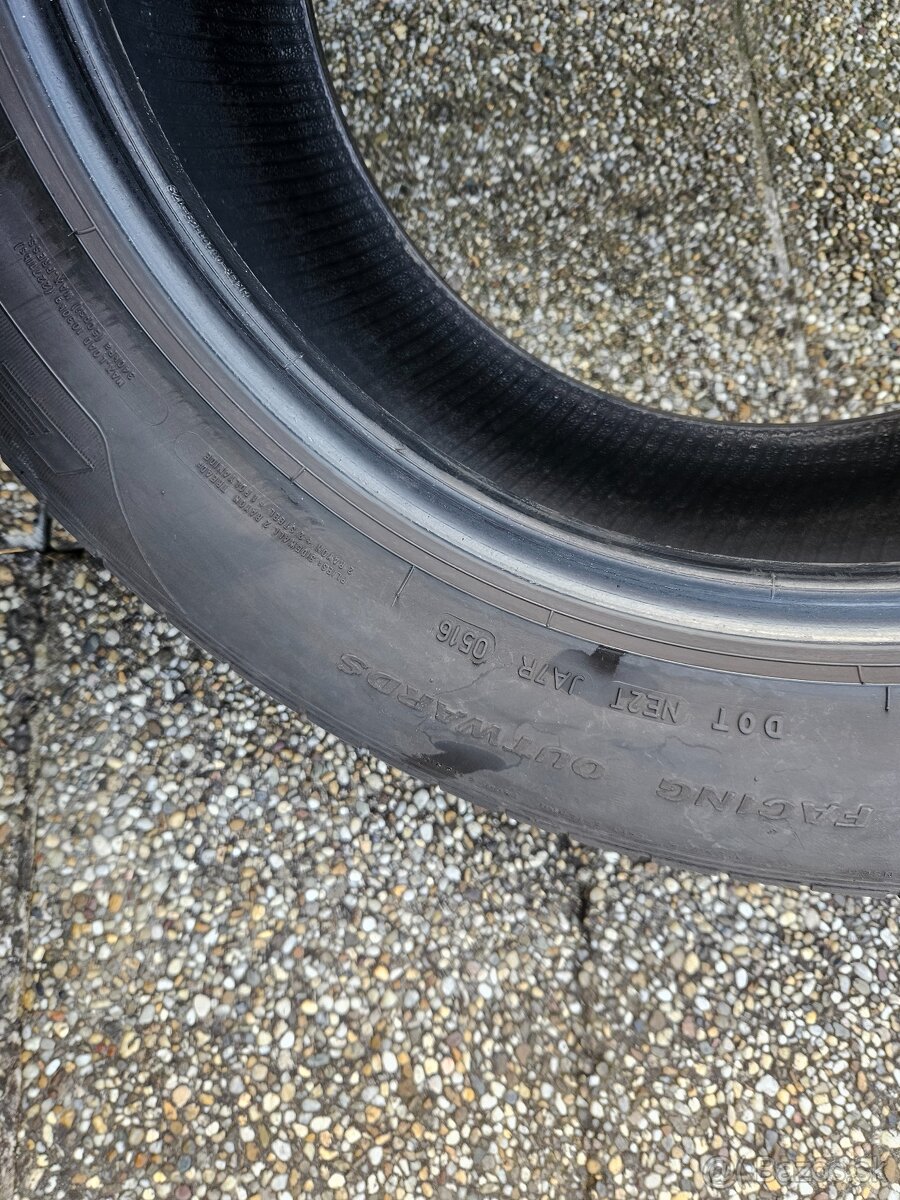 Originál VW TUAREG disky s pneumatikami 255/55R18 - 10