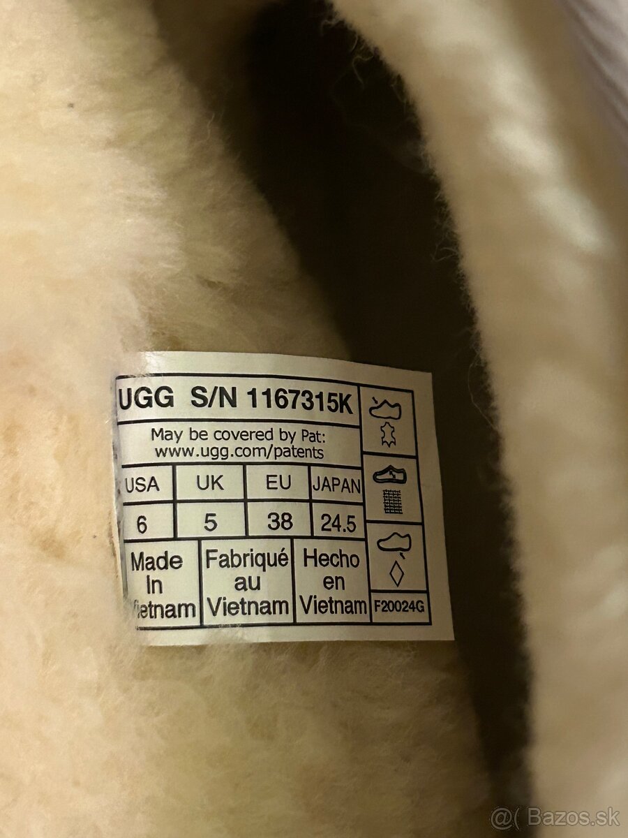 UGG classic mini pearl lila original vel.38 - 10