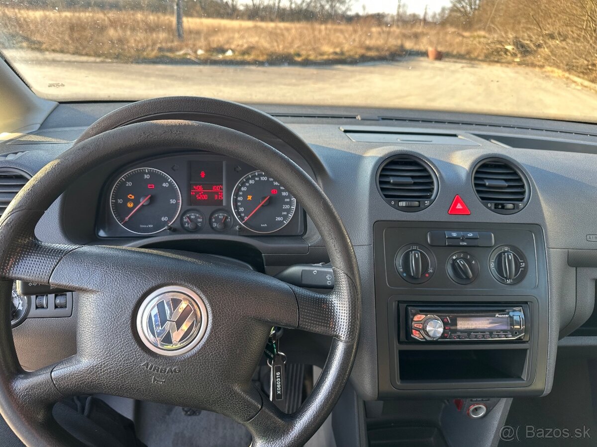 VW caddy 1.9Tdi s klimou - 10