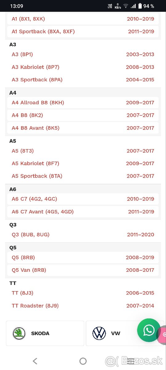 Rozvodova sada,nova zabalena vw group - 10