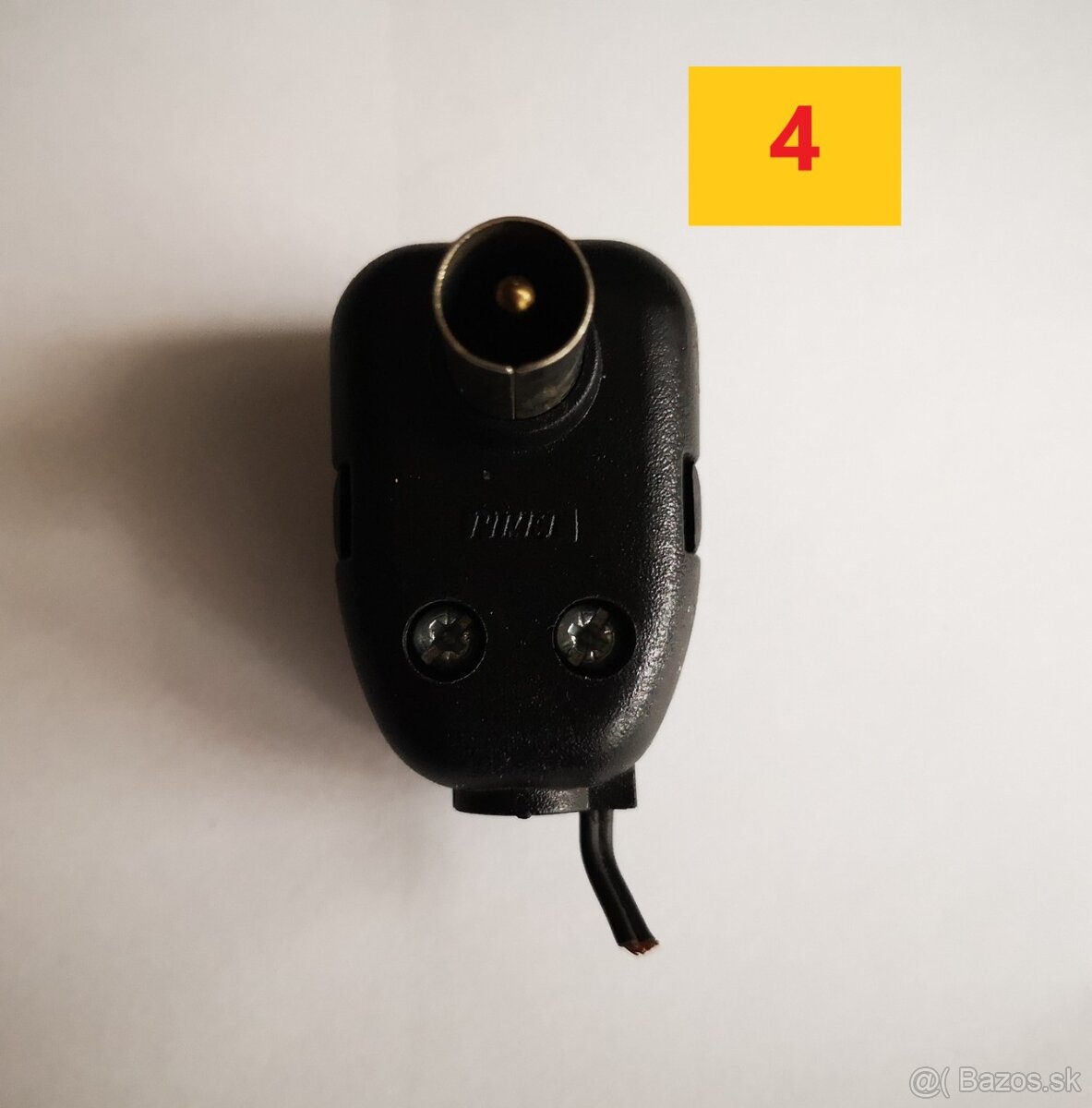 Televízna zásuvka účastnícka, káble prepojovacie a koncovky. - 10