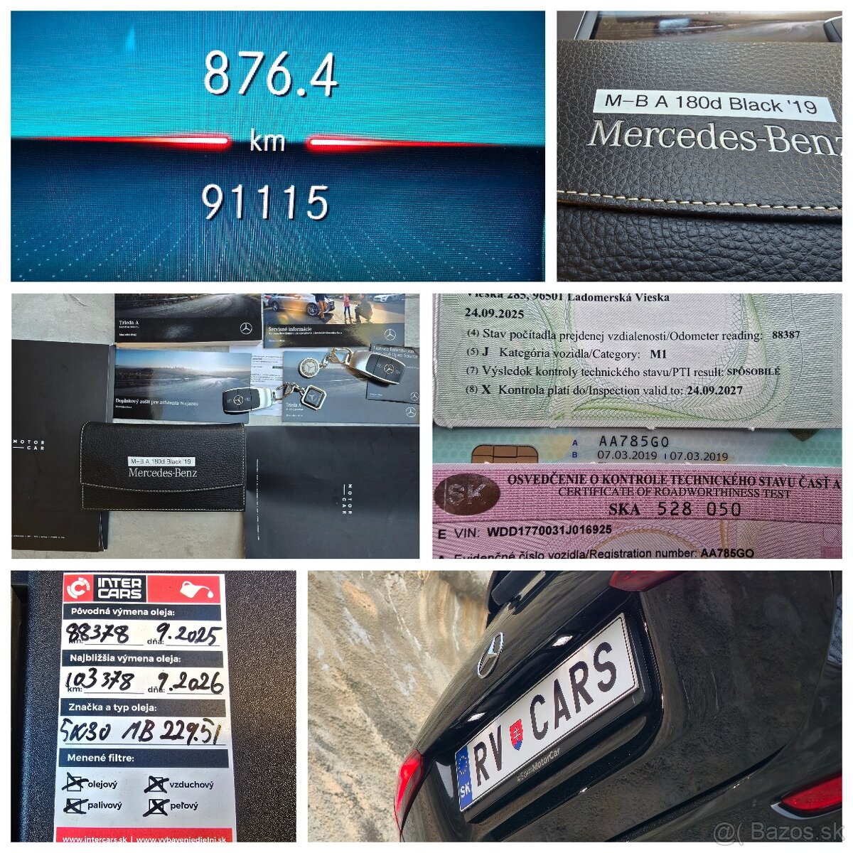 Mercedes Benz A180-SK auto-2.majiteľ-91.tis.km-top stav - 10