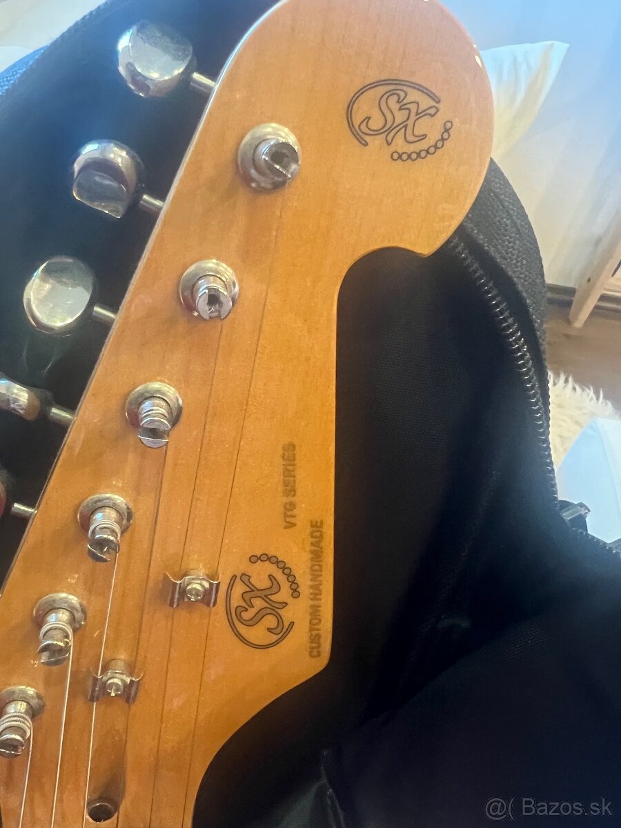 Set ELEKTRICKÁ GITARA, KOMBO, stojan, obal, podnozka - 10