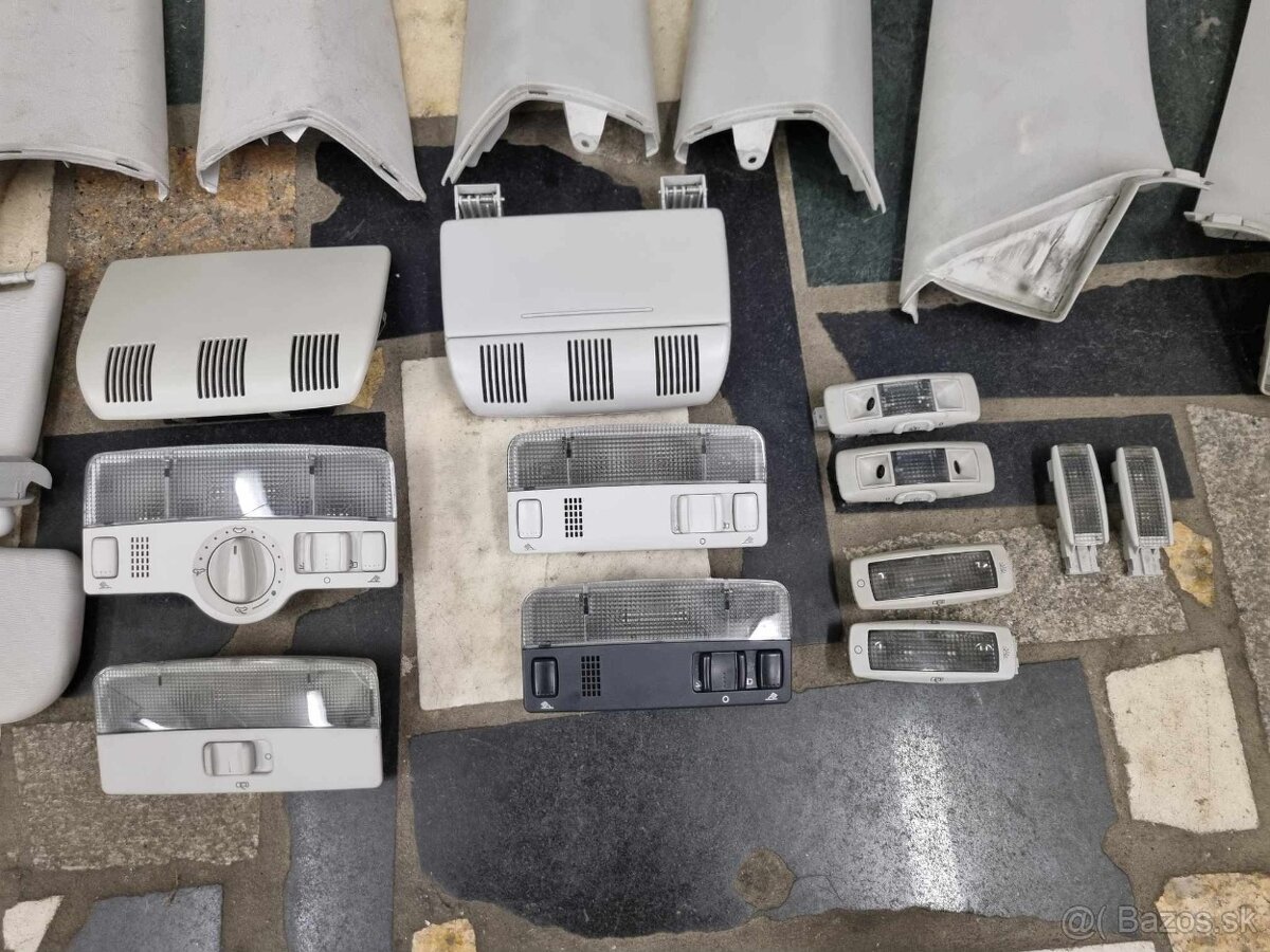 STROPNICA SKODA OCTAVIA 2 OBLOZENIA STLPIKOV SVETLA PLASTY - 10