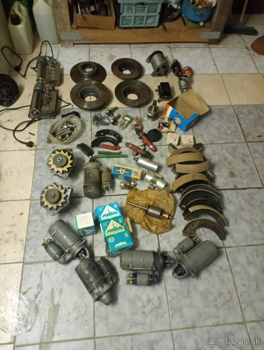 ŠKODA 1203,TAZ 1500 skrinka riadenia,guľový čap,hardy spojka - 10