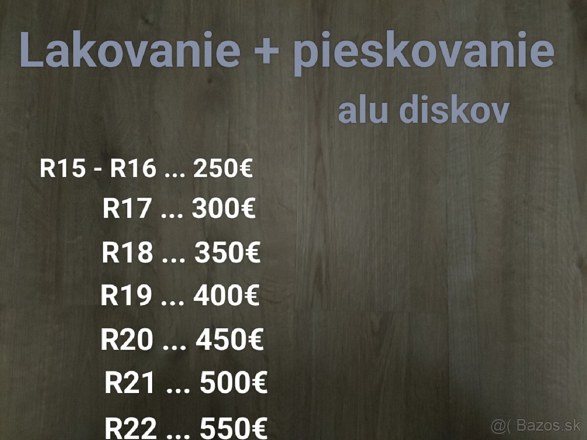 Renovácia hliníkových diskov - 10