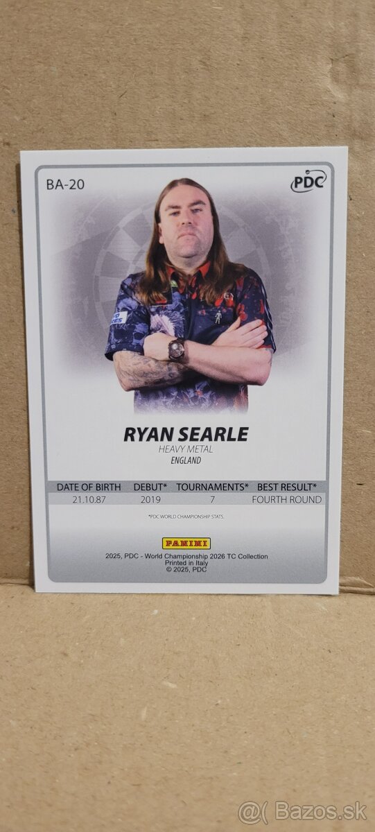 Hráči PDC Darts Šípky #2 2026 - 10