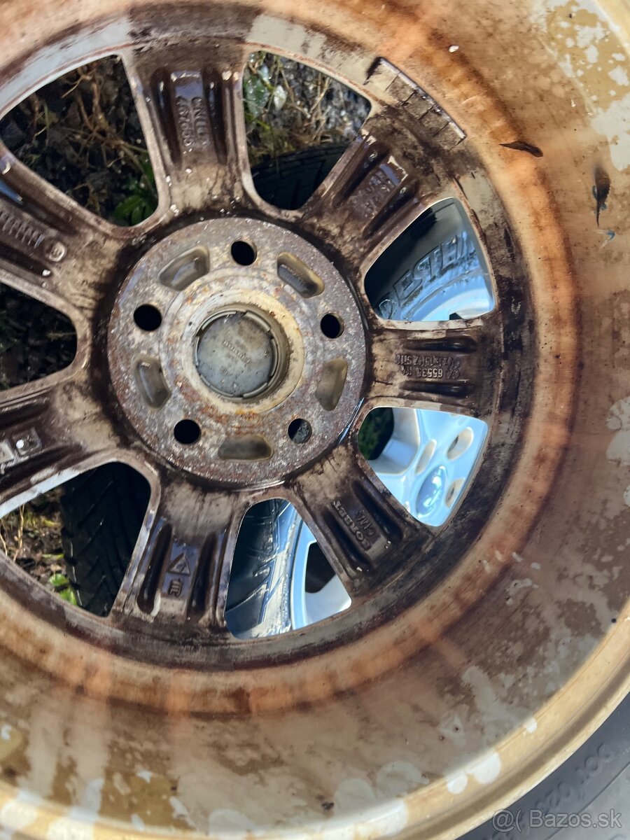 Predám elektróny 5x112 R15 so zimnými pneu 195/65 R15 - 10