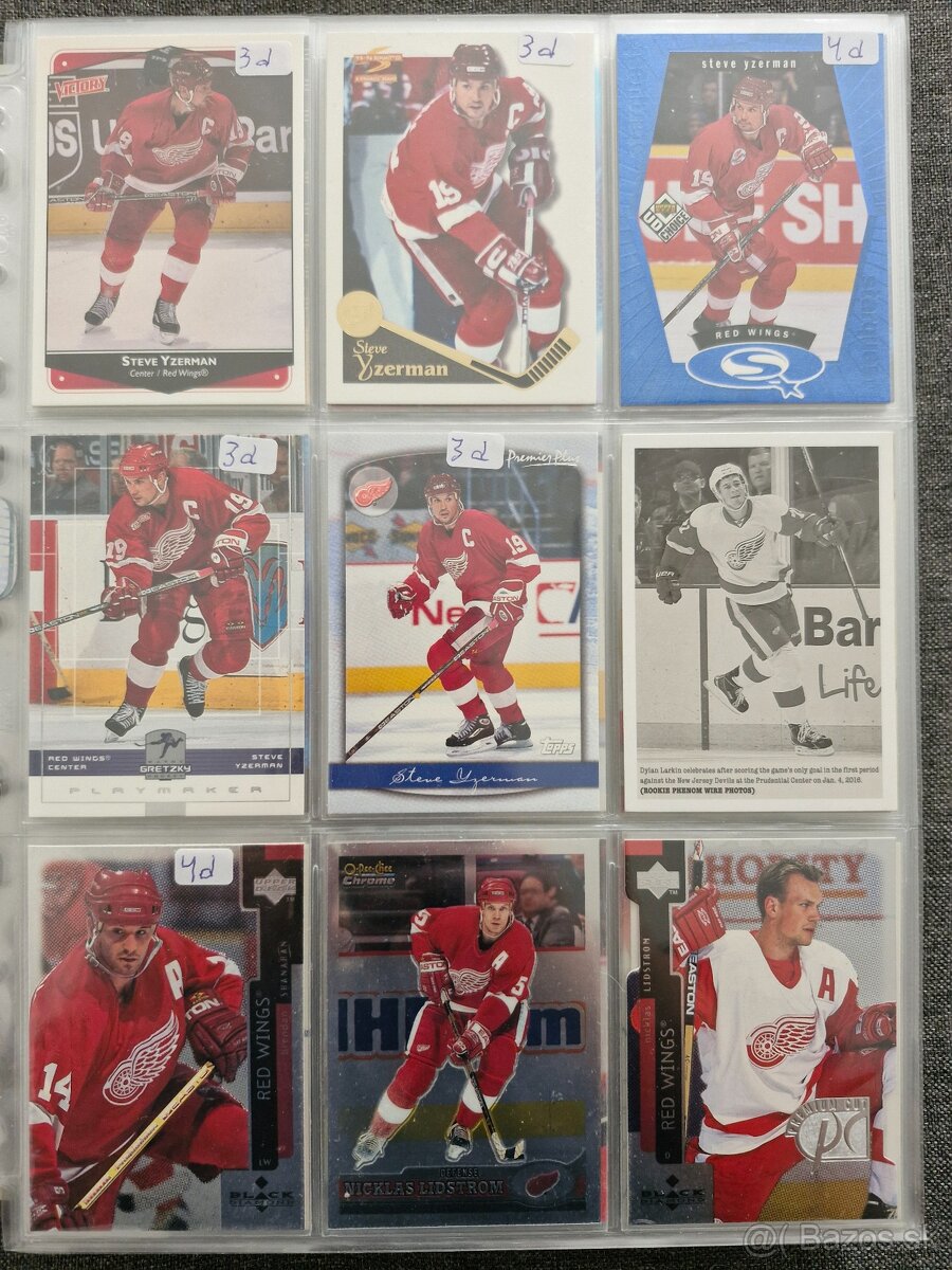 Mix hokejových kariet NHL - 10