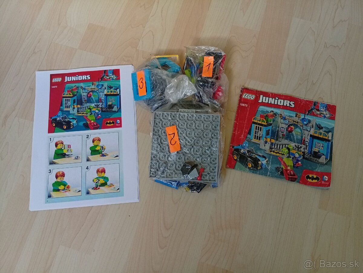 3 x originál lego Batman - 10