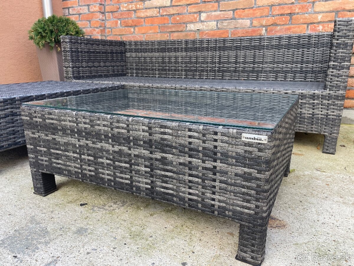 Ratanová záhradná zostava Ambia Garten - 10