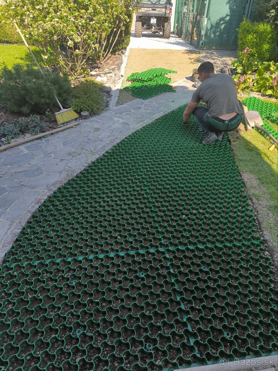 Záhrada zelená strecha rizikové rezanie stromov - 10