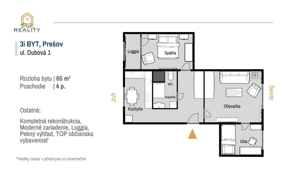 PRENÁJOM | Moderný, zariadený 3i byt - voľný od 1.12.2025 - 10