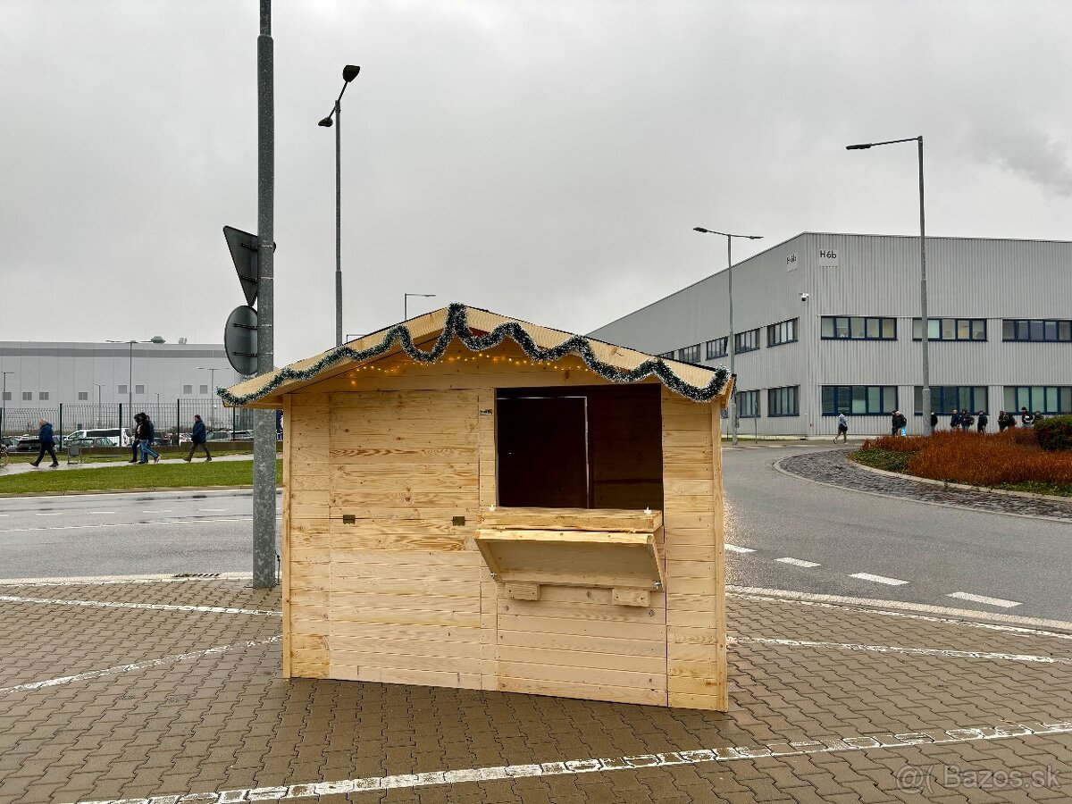Prenájom drevených stánkov na vianočné trhy a podujatia - 10
