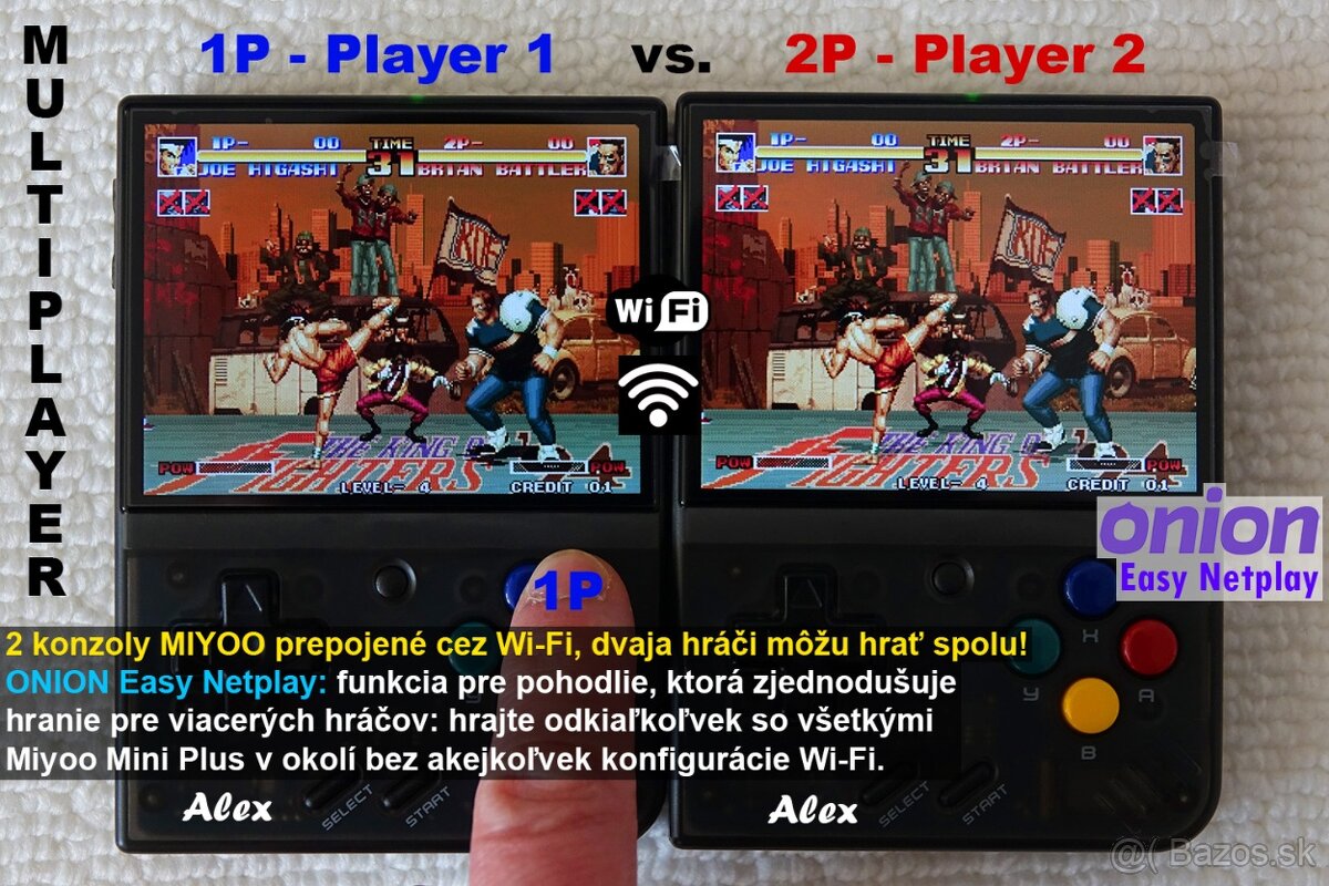 Nové MIYOO Mini Plus - EXTRA Game Boy, Onion, 60 tisíc hier - 10