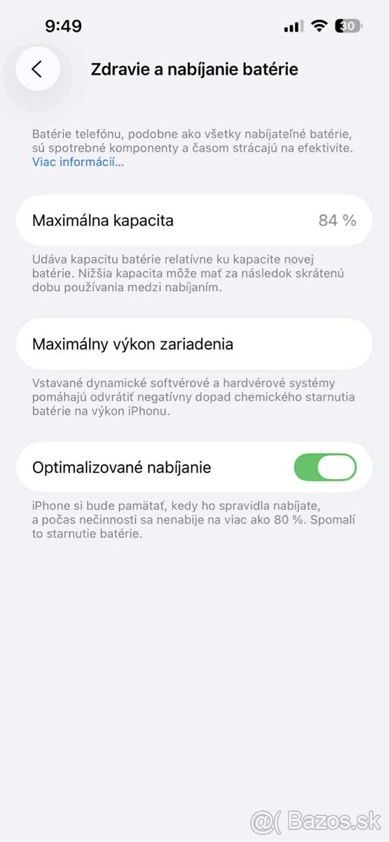 Predám iPhone 13Pro Sierra Blue 128GB - 10