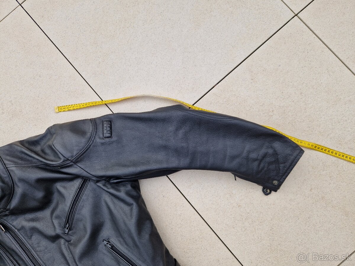 Pánská kožená moto bunda iXS velikost 66 (3XL) - 10