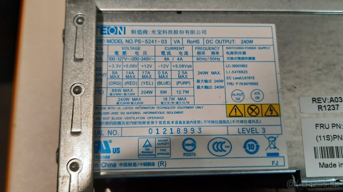 Predám PC Lenovo ThinkCentre M72e/Windows 10 Pro 64-bit SK. - 10