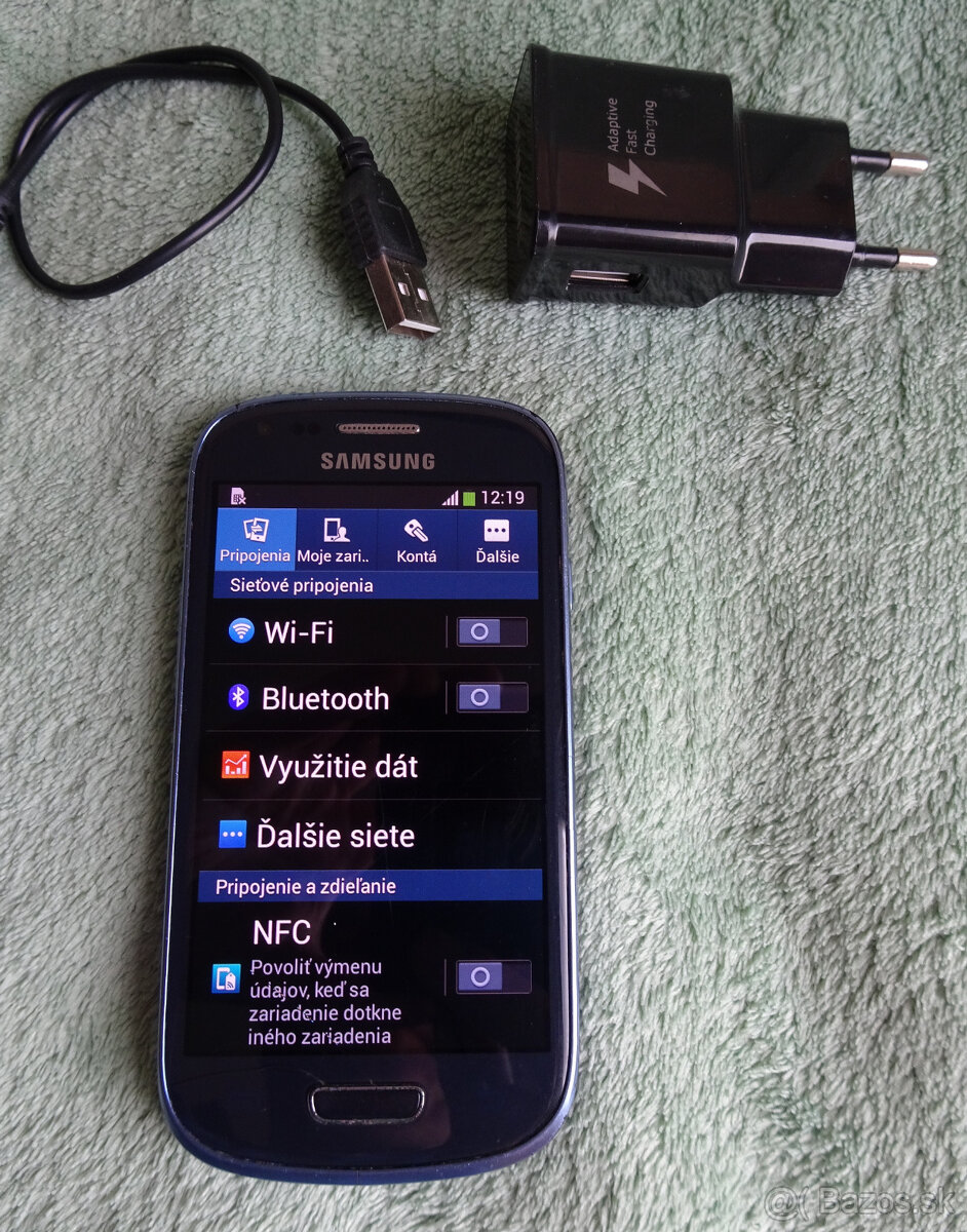 Predám Samsung Galaxy S-3 mini s nabíjačkou - 10