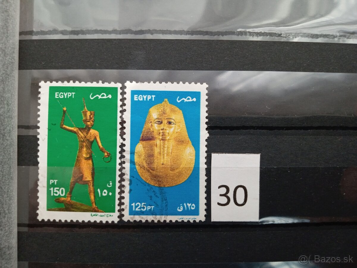 Poštové známky č.581 - AFRICKÉ ŠTÁTY II. - 20 ks sérií - 10