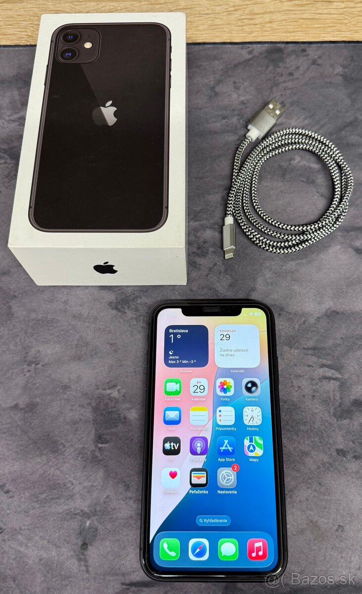 Apple iPhone 11 128 GB Black / nová batéria - 10