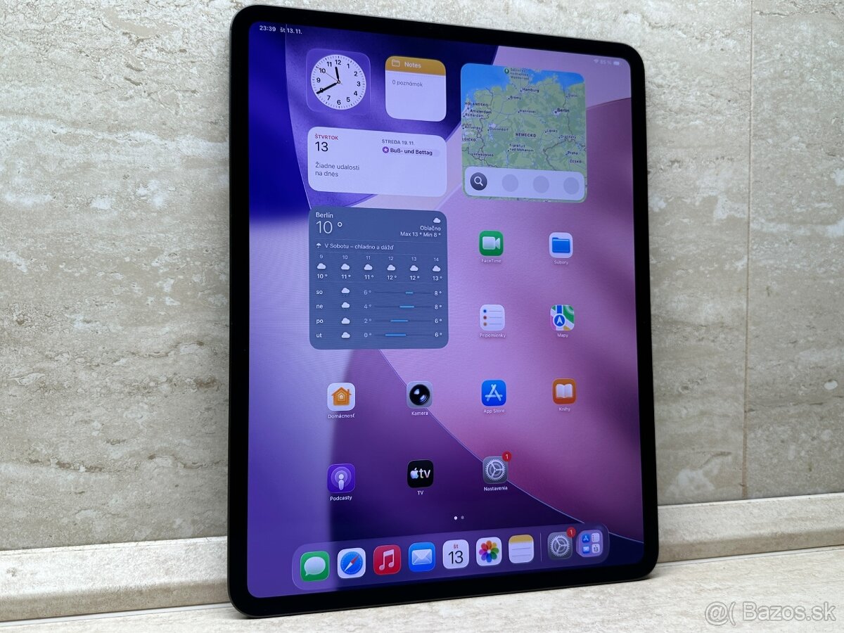 Apple iPad Pro 13 (2024) 256GB Wi-Fi Space Grey, záruka - 10