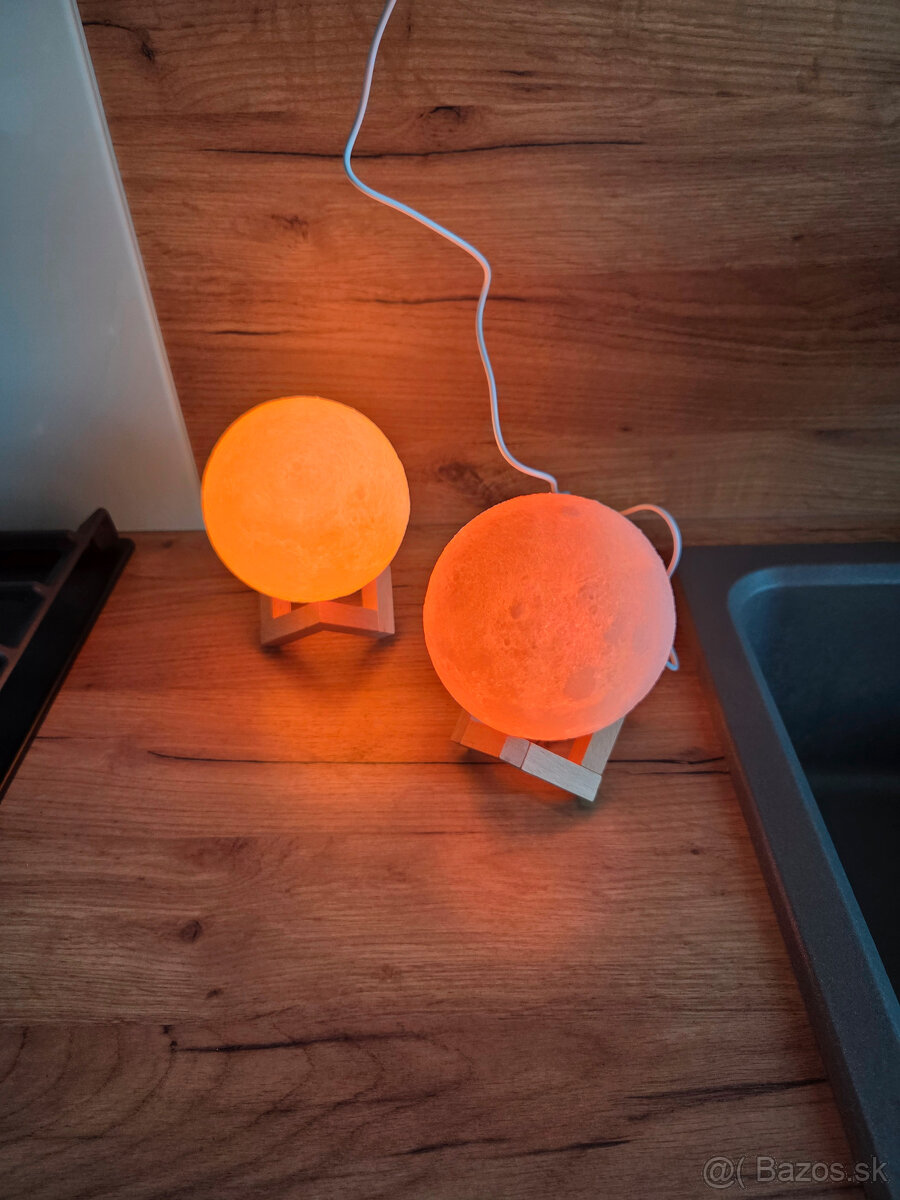 Náladová lampa - Mesiac - 10