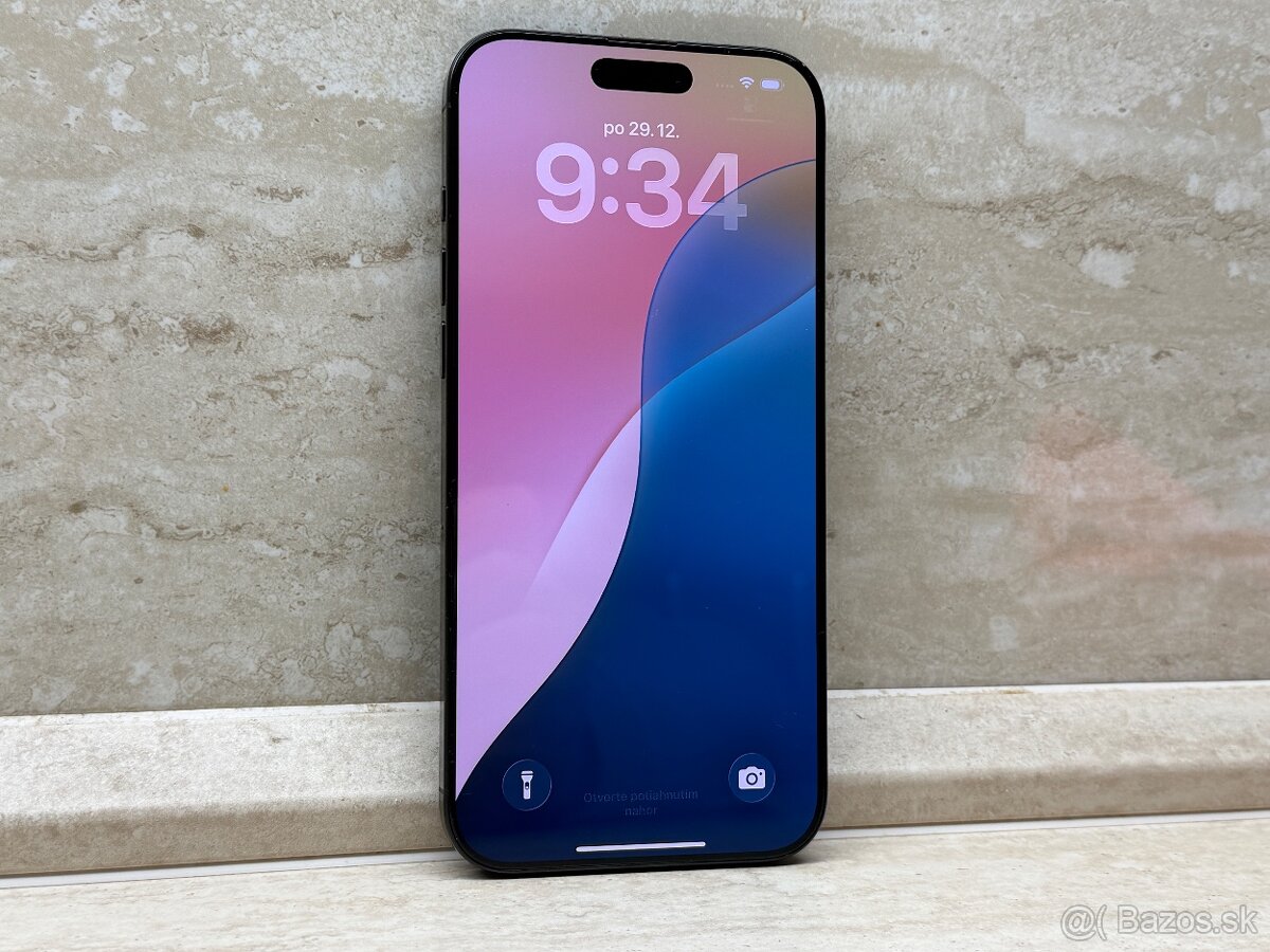 iPhone 16 Pro Max 256GB Black Titanium, 100%, 1 cyklus - 10