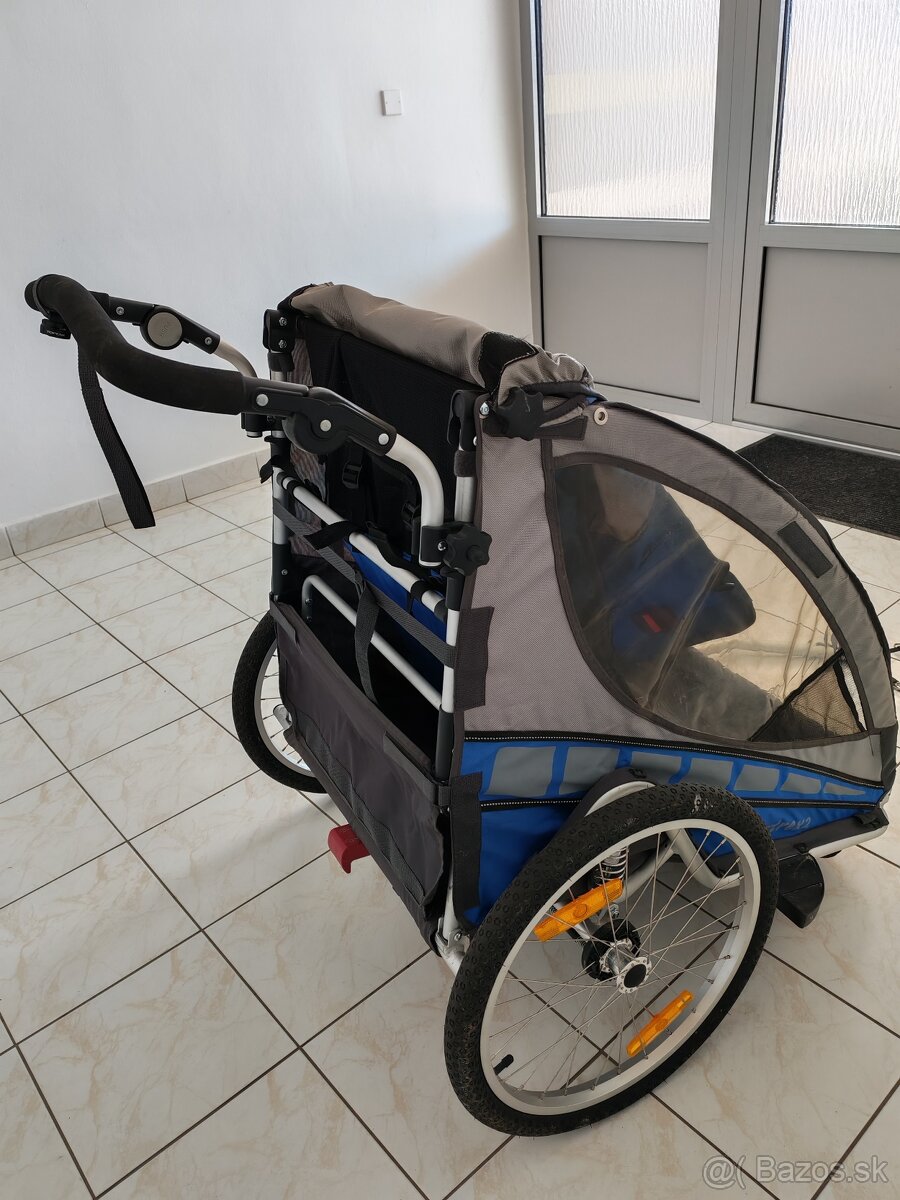 Cyklo vozík pre 2 deti Queridoo - 10