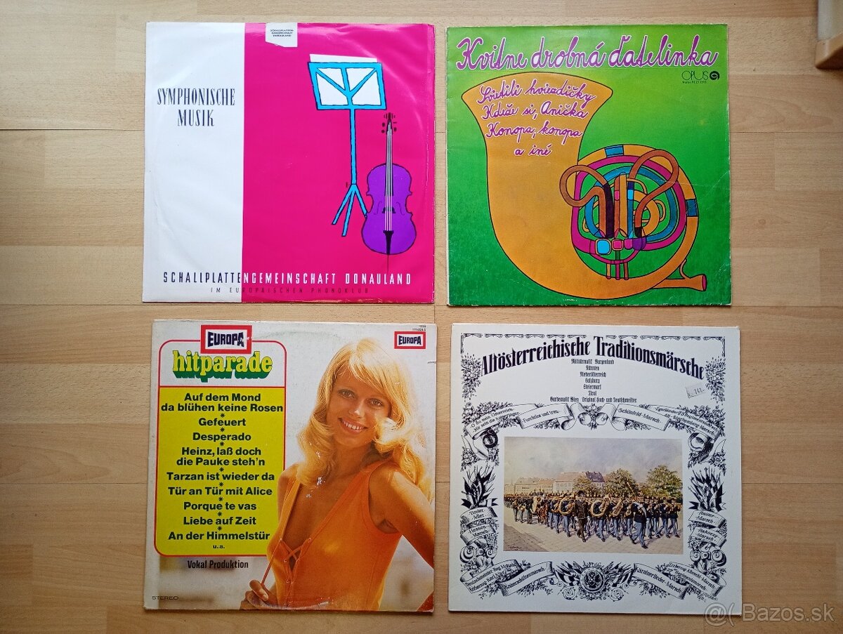 Predám rôzne vinylové LP platne 1 - 10