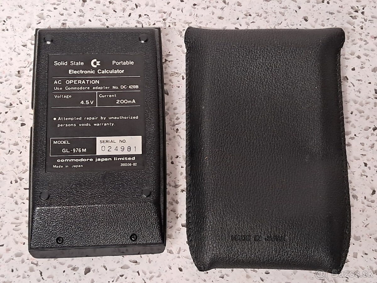 Kalkulator - Kalkulačky Texas Instrument / Commodore - 10