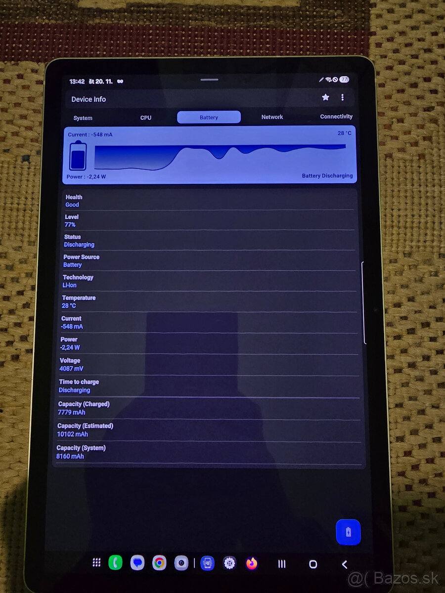 Samsung Galaxy Tab S9 12GB/256GB WIFI + 5G - 10