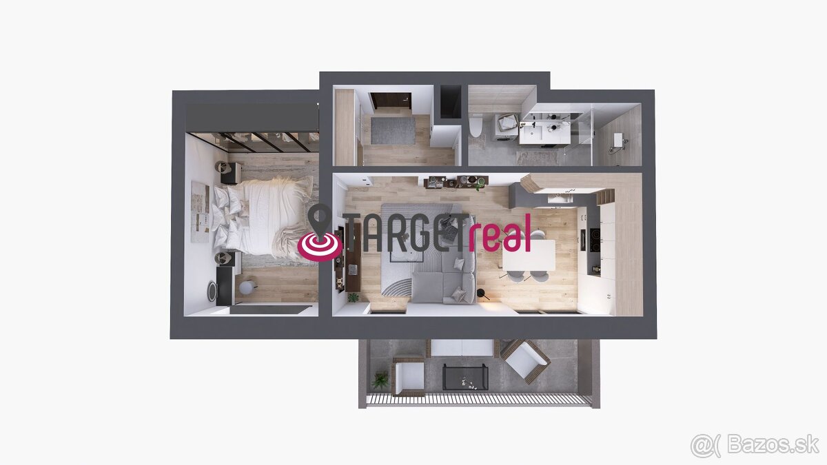 Predaj, NOVOSTAVBA dvojizbového bytu v projekte Nové Terasy, - 10