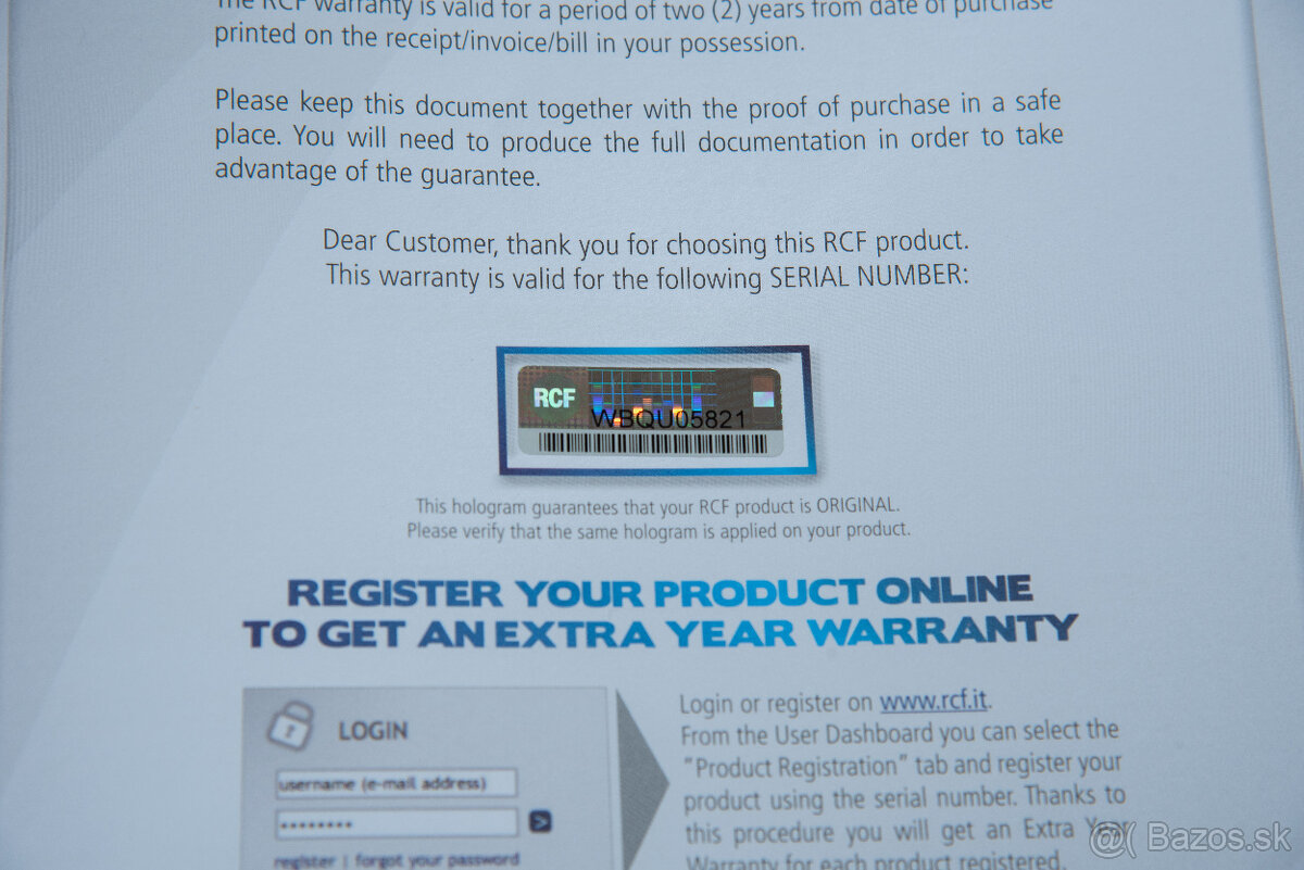 RCF HD-35A - aktívny reproduktor 1400W Peak / 700W RMS - 10