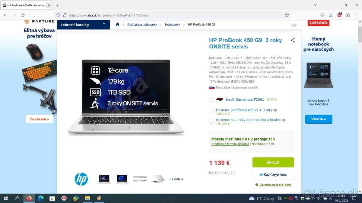 HP ProBook 450 G9 - 10