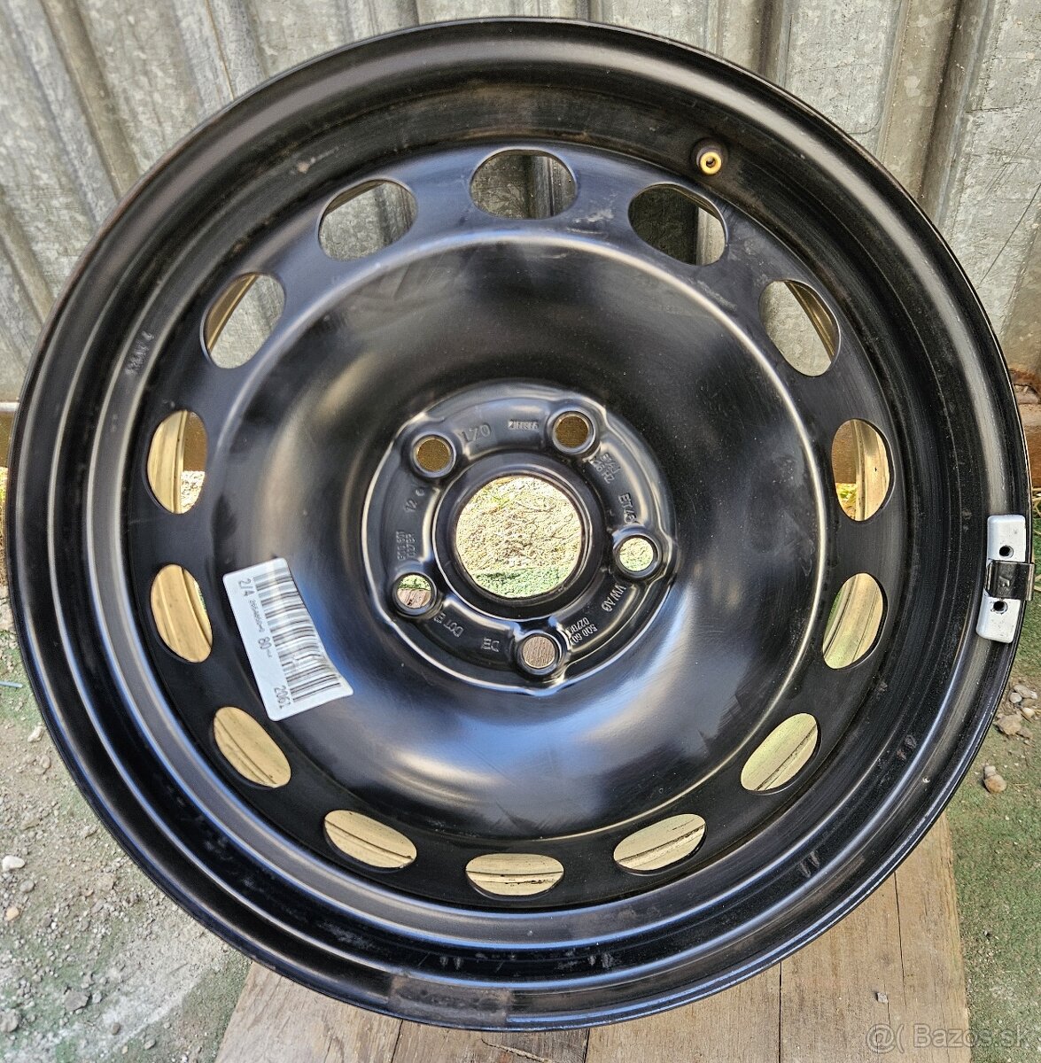 Originálne plechové disky VW - 5x112 r16 - 10