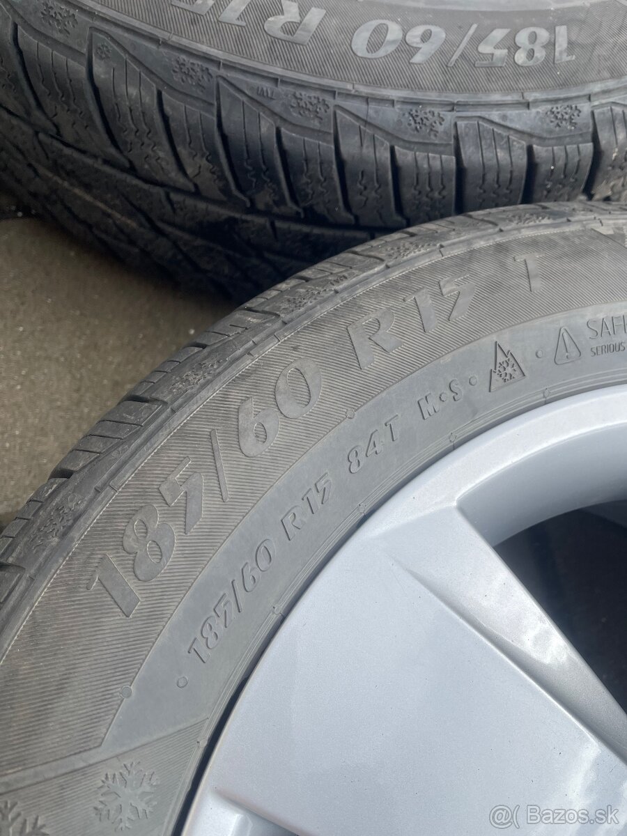 Alu disky 5x100 r15" Škoda Fabia,Kamiq,Scala - 10