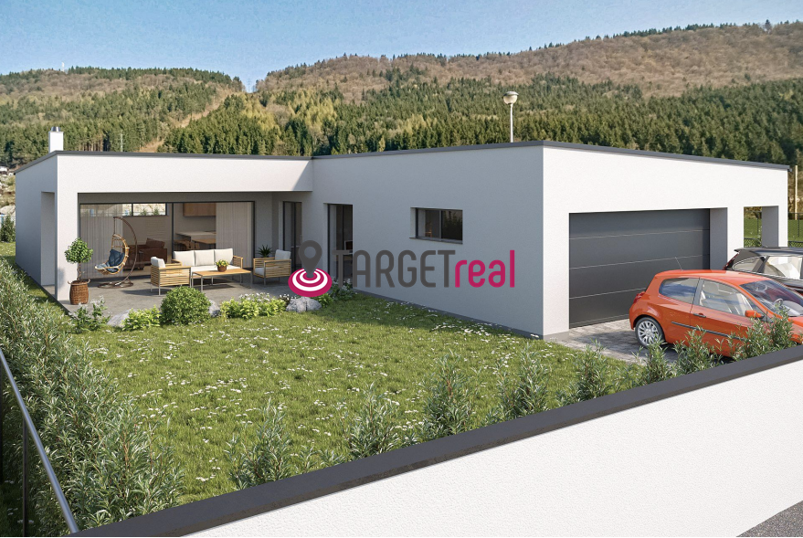 Exkluzívna novostavba 4-izbového bungalovu s dvojgarážou – T - 10