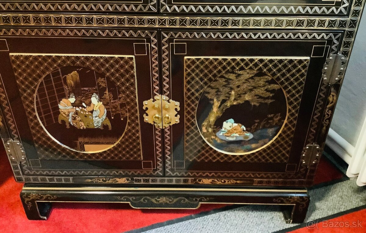 Starožitná Čínská Komoda - 10