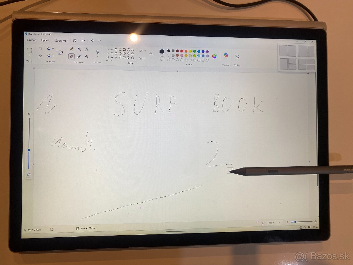 Surface BOOK 2 - 15palců, 16GB, 1TB, GTX1060, tablet, - 10