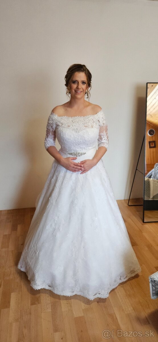 Predám svadobné šaty - 10