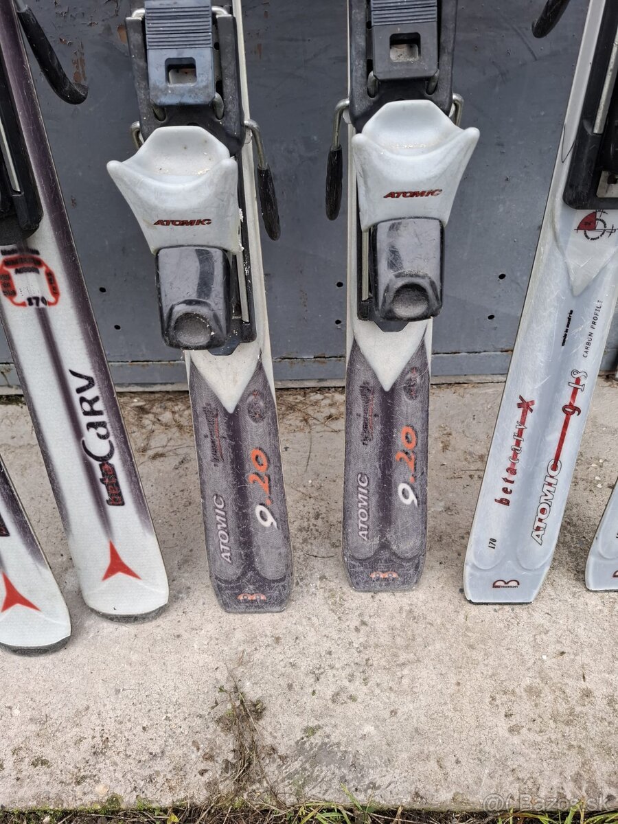 Predám zjazdové lyže Stockli, Atomic - 10