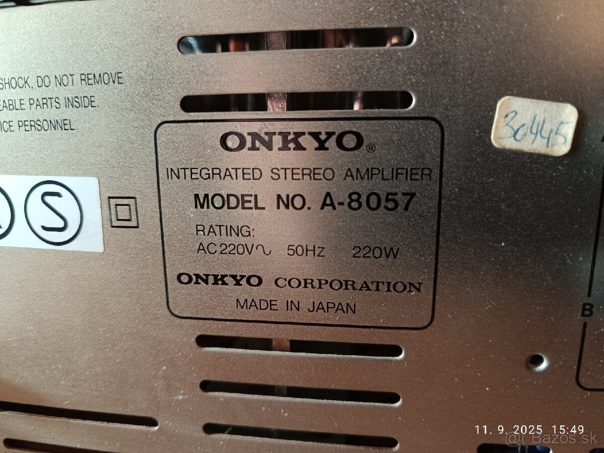 ONKYO A-8057... záruka do 3.12.2025 - 10