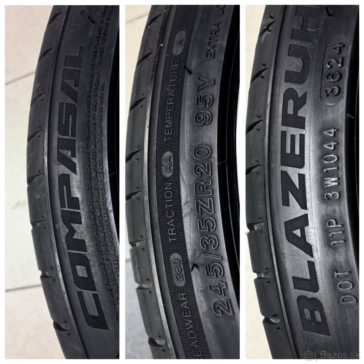 5x112 R20 CMS Black Letne - 10