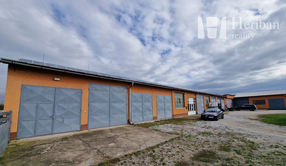 Admin.budovy + sklady, 65 ár.pozemok, k.ú. Mokrance/Moldava - 10