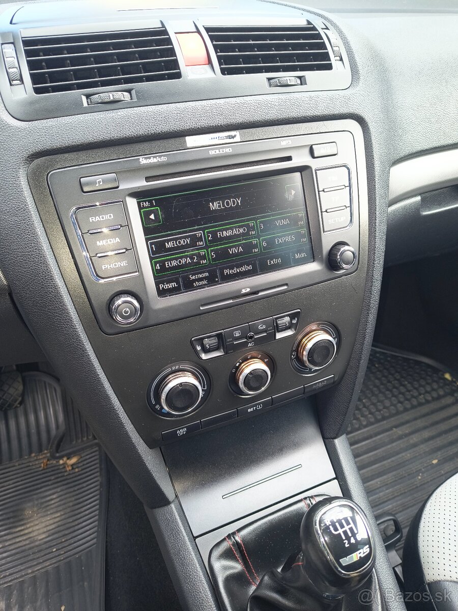 Škoda Octavia RS 1.6 FSI benzín 85kw 6Q len 100oct - 10