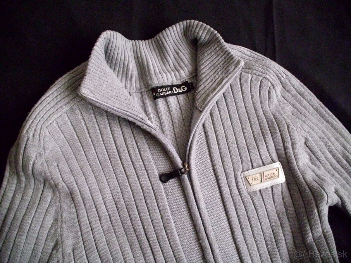 Dolce Gabbana pánsky sveter vlna L-M - 10