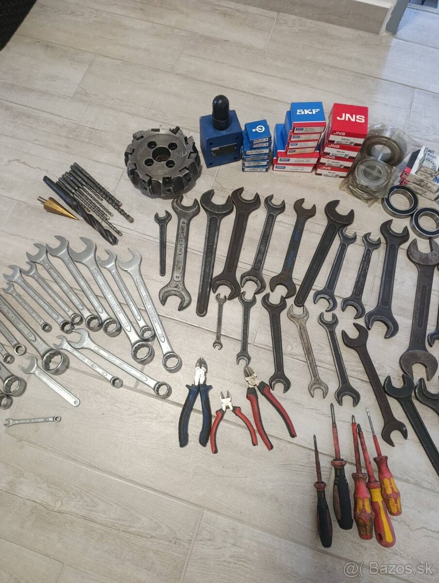 Náradie, ložiská, kľúče - 10