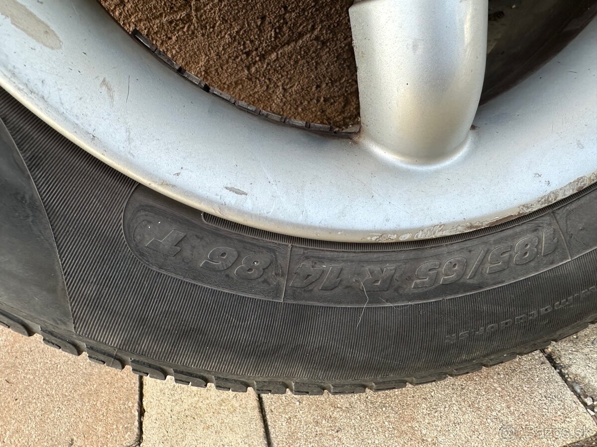 Aludisky Mazda 323 + pneu 185/65 R14 - 10