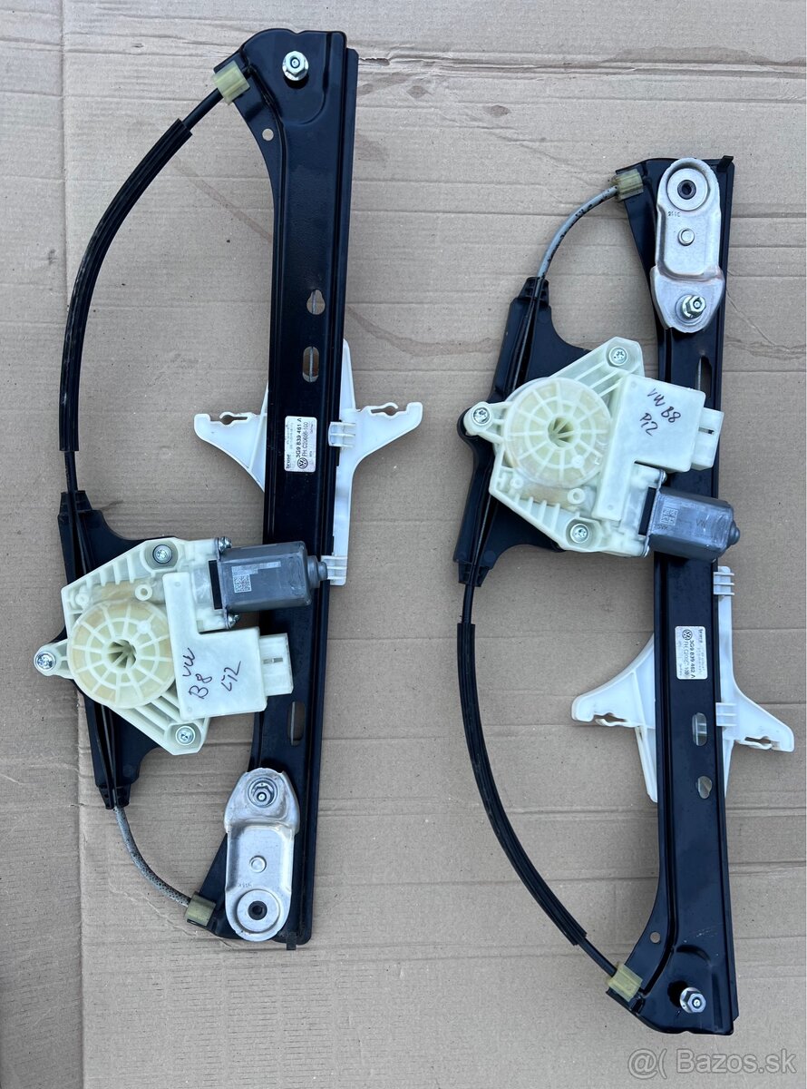 VW Passat b8 kľúčka zámok kabelaž sklo - 10